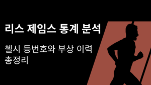 리스 제임스 통계 분석 – 첼시 등번호와 부상 이력 총정리